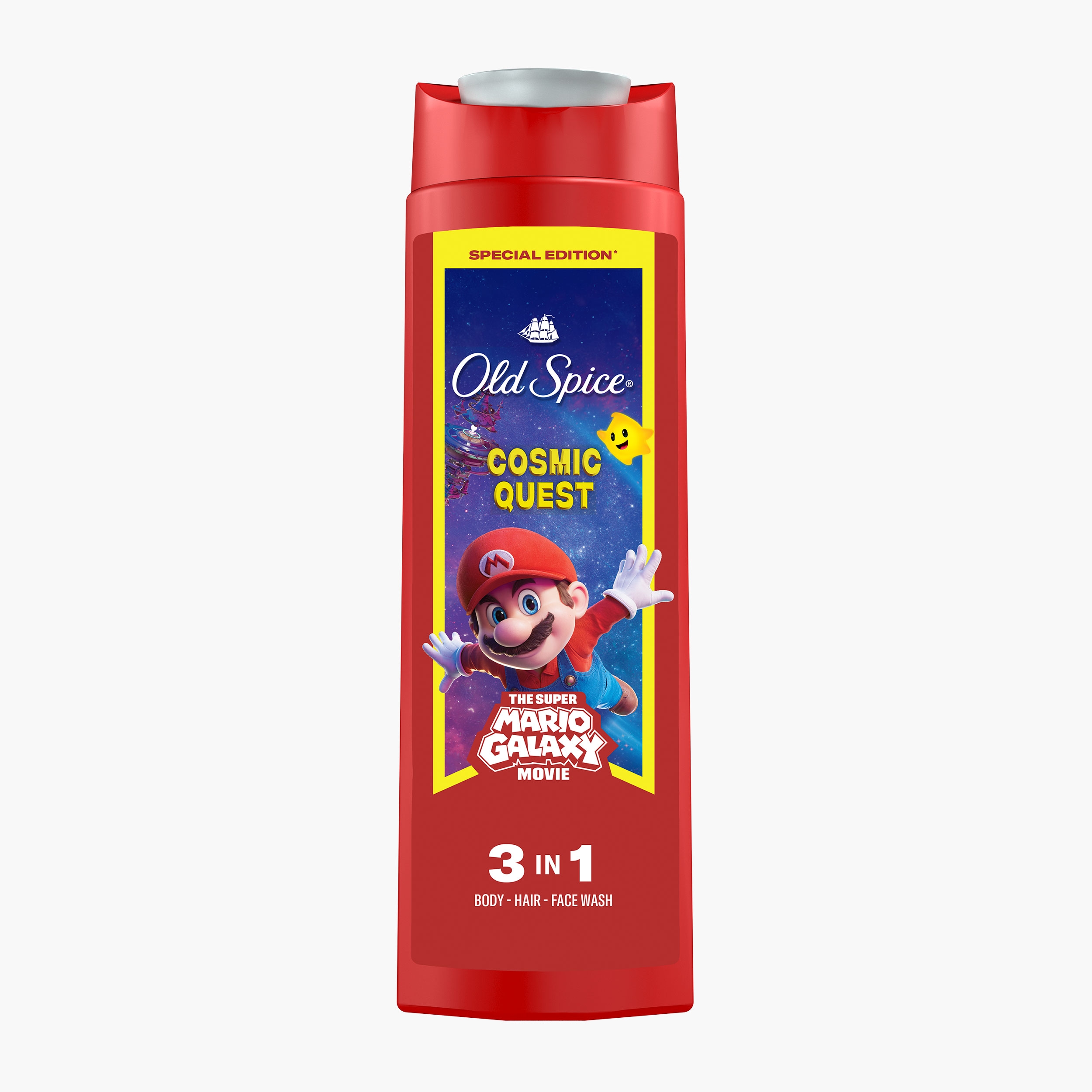 Gel de duș 3 în 1 The Super Mario Galaxy Movie 400ml - Prospețime
