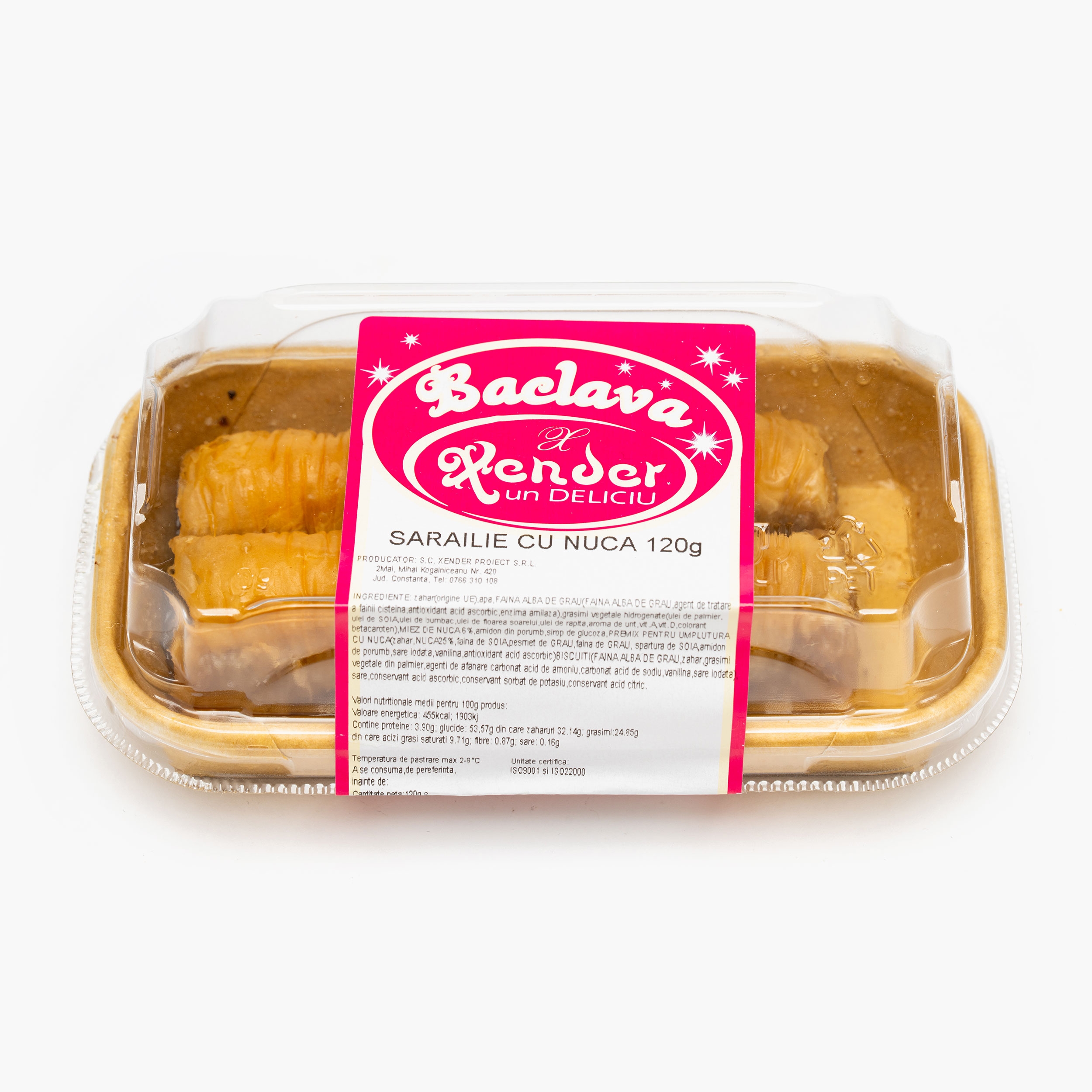 Sarailie cu nucă 120g - Prospețime și varietate - Freshful.ro