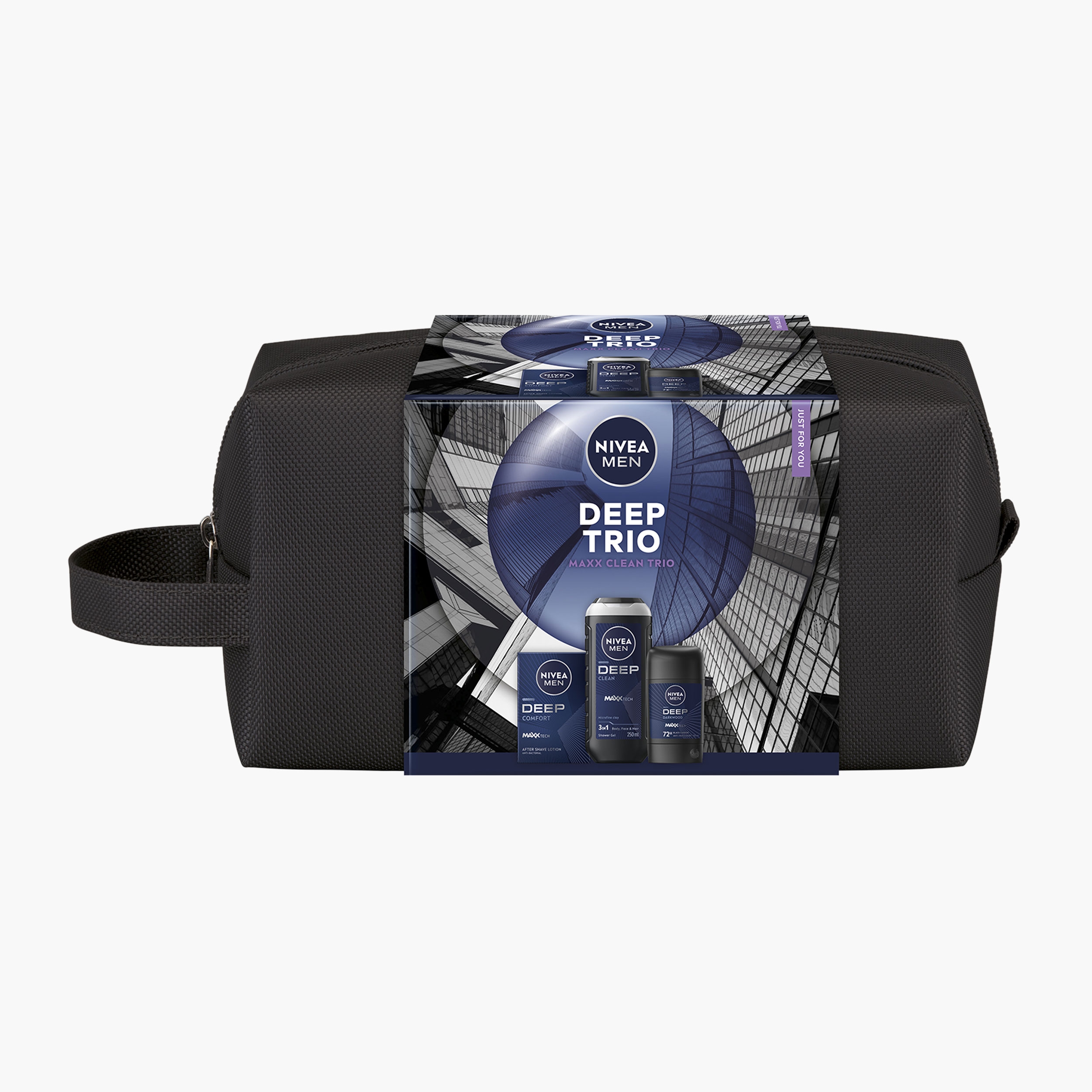 Set cadou pentru bărbați Deep Trio - Prospețime și varietate