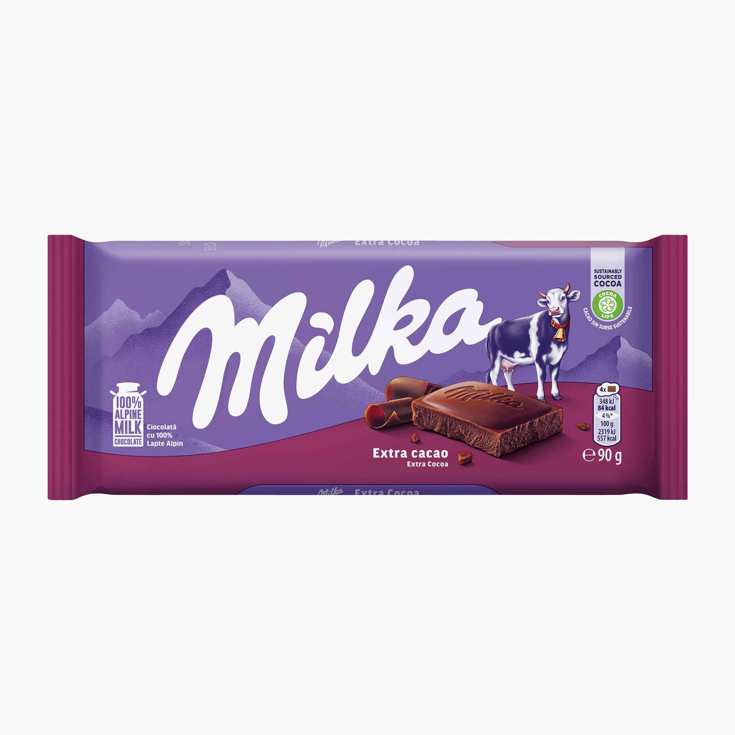 milkcocoa出品 Ciocolată extra cacao 90g - Prospețime și varietate - Freshful.ro