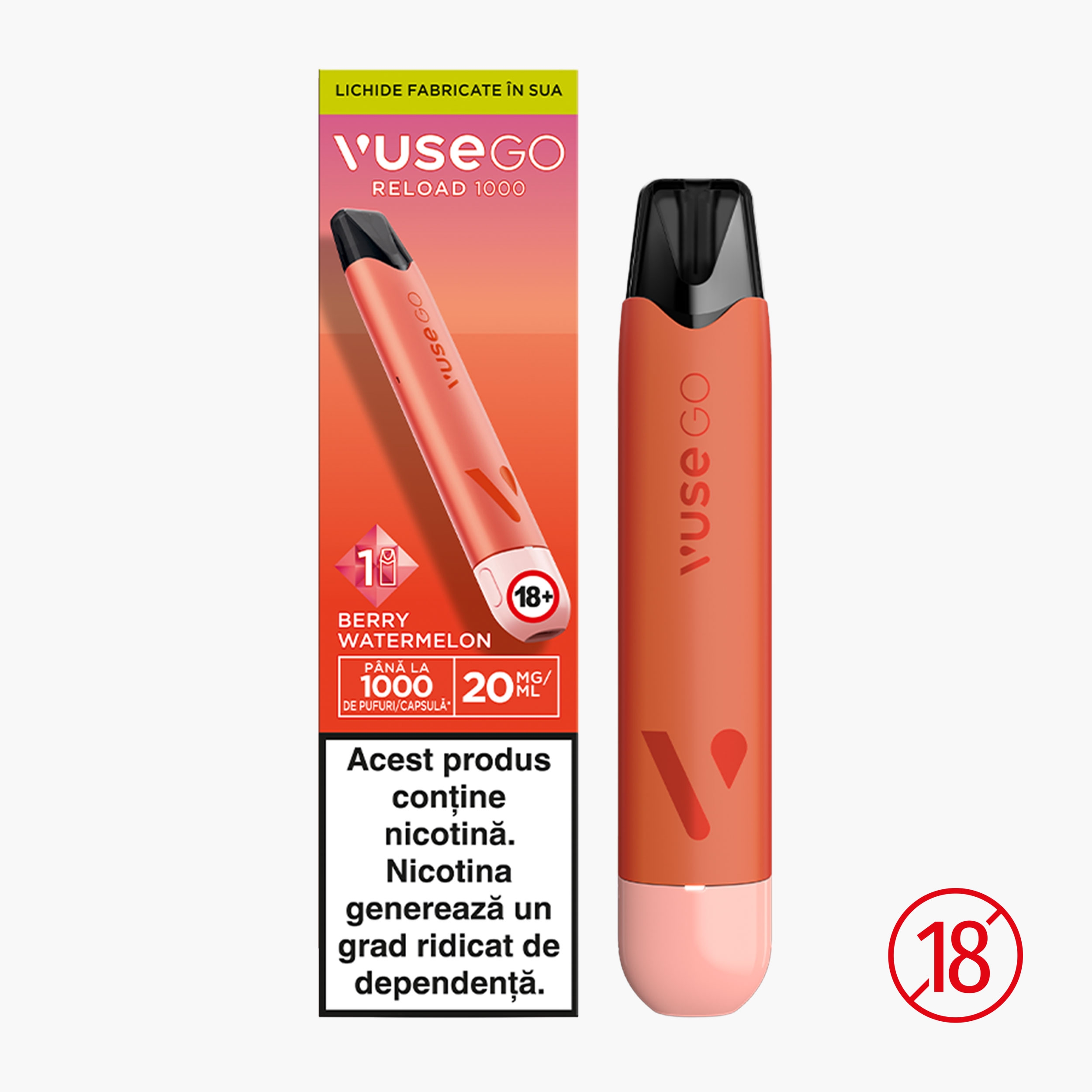 elfbar elfa kaufen Țigară Electronică Watermelon Ice 0mg/ml, fără nicotină, 500 Puff -  Prospețime și varietate