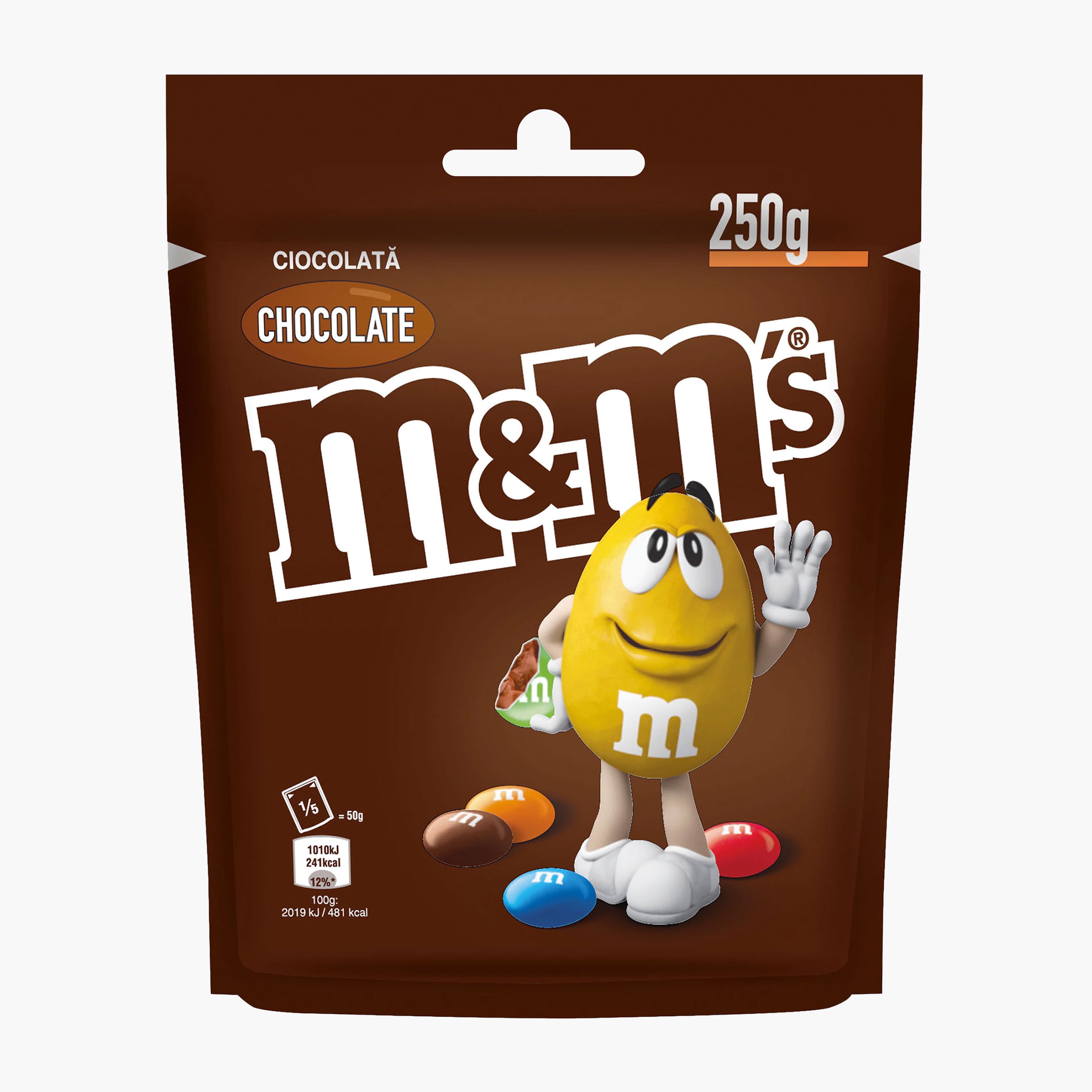 M&M'S - Bomboane de ciocolată cu lapte 250g - Prospețime și