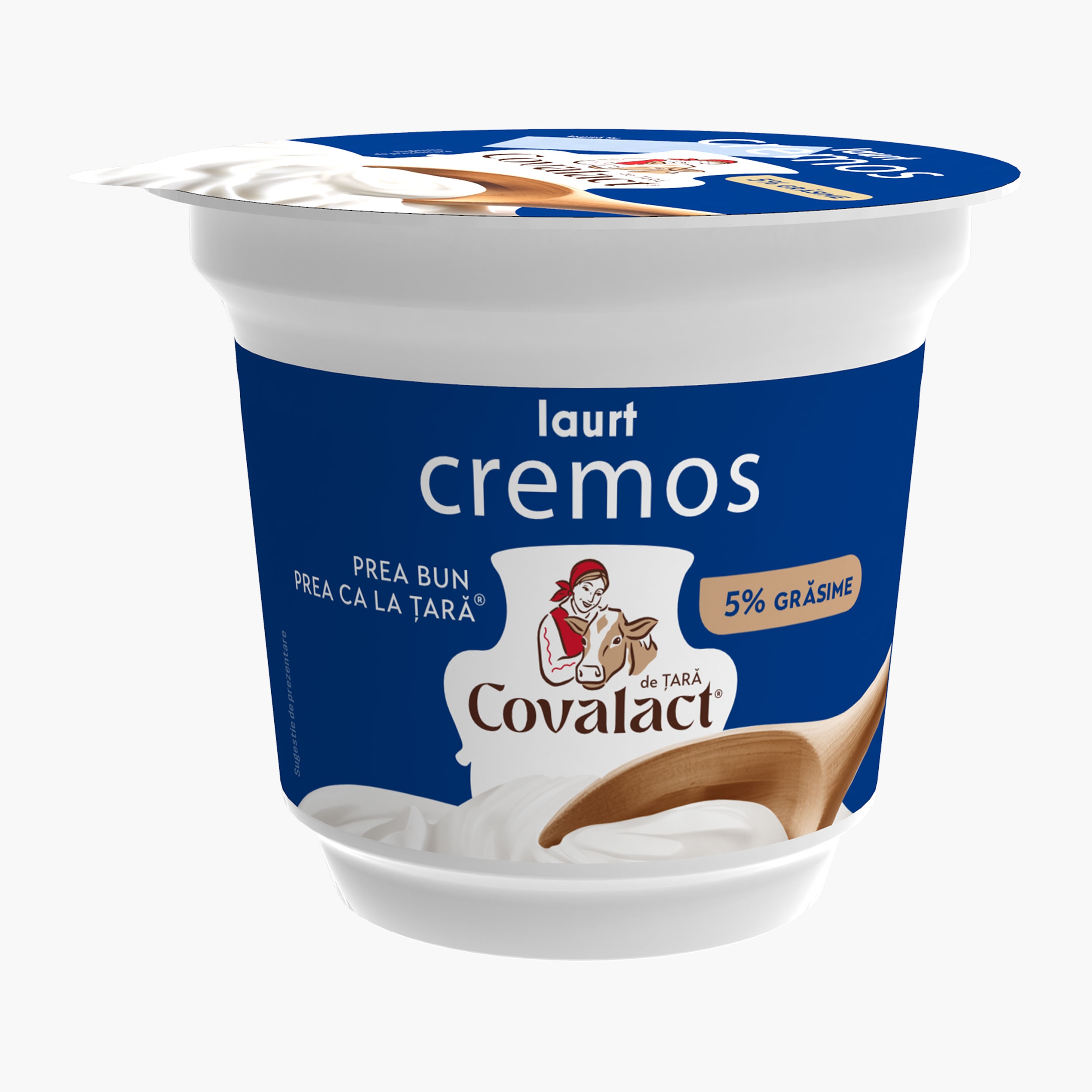 Iaurt cremos 5% grăsime, 900g - Prospețime și varietate - Freshful.ro