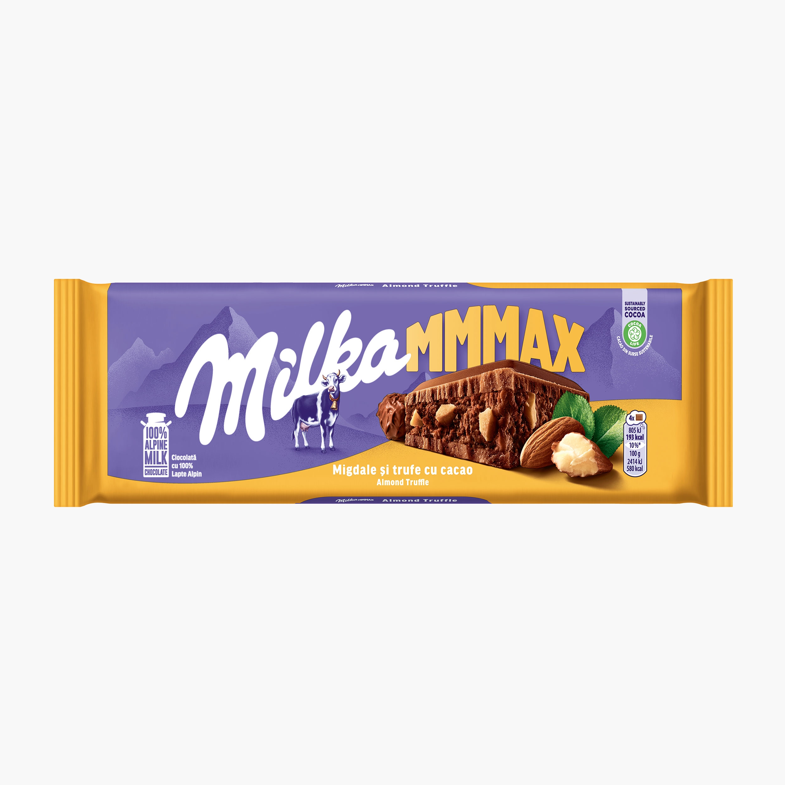Ciocolată cu cheesecake de căpșune Mmmax, 300g - Prospețime și