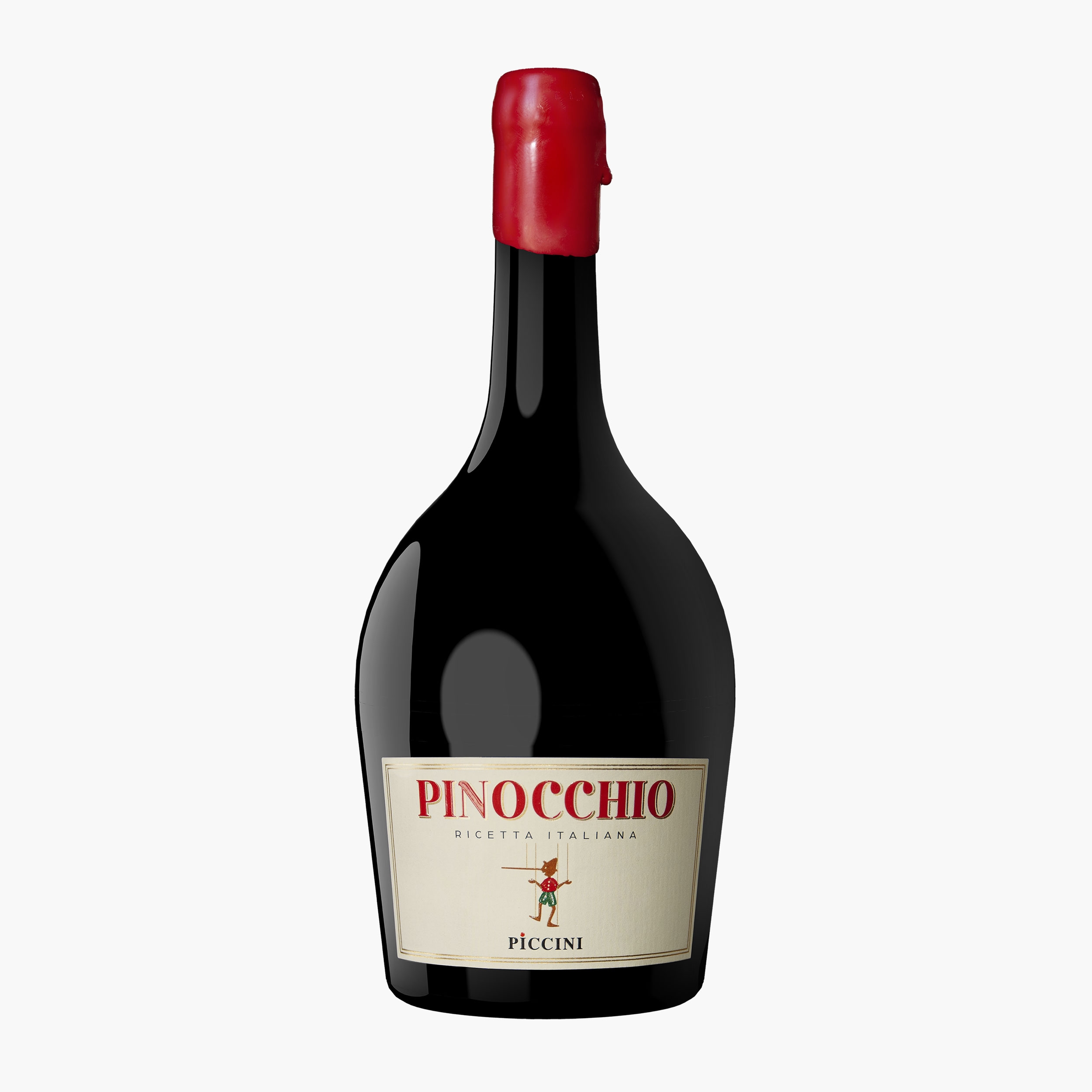 pinokio 出品 Vin roșu sec Pinocchio, 13%, 750ml - Prospețime și varietate