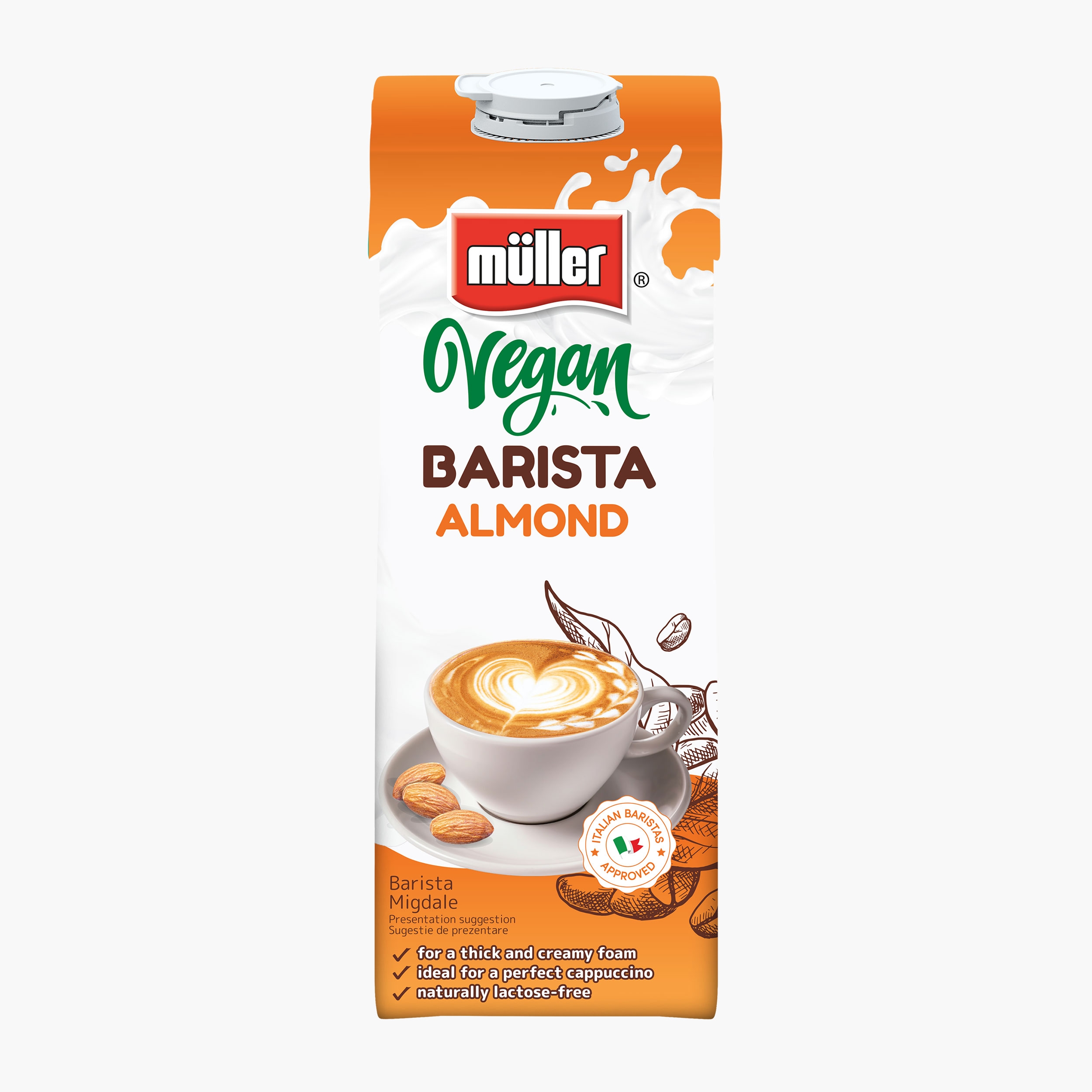 Băutură vegetală din migdale Barista 1l - Prospețime și varietate