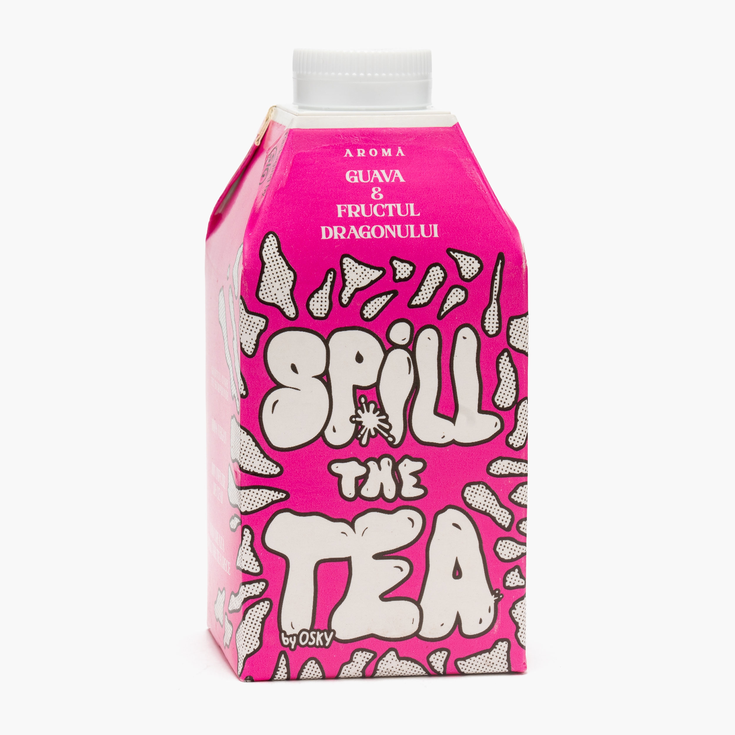 Spill the Tea - Ceai cu aromă de guava și fructul dragonului 500ml Spill the Tea - Ceai cu aromă de guava și fructul dragonului 500ml