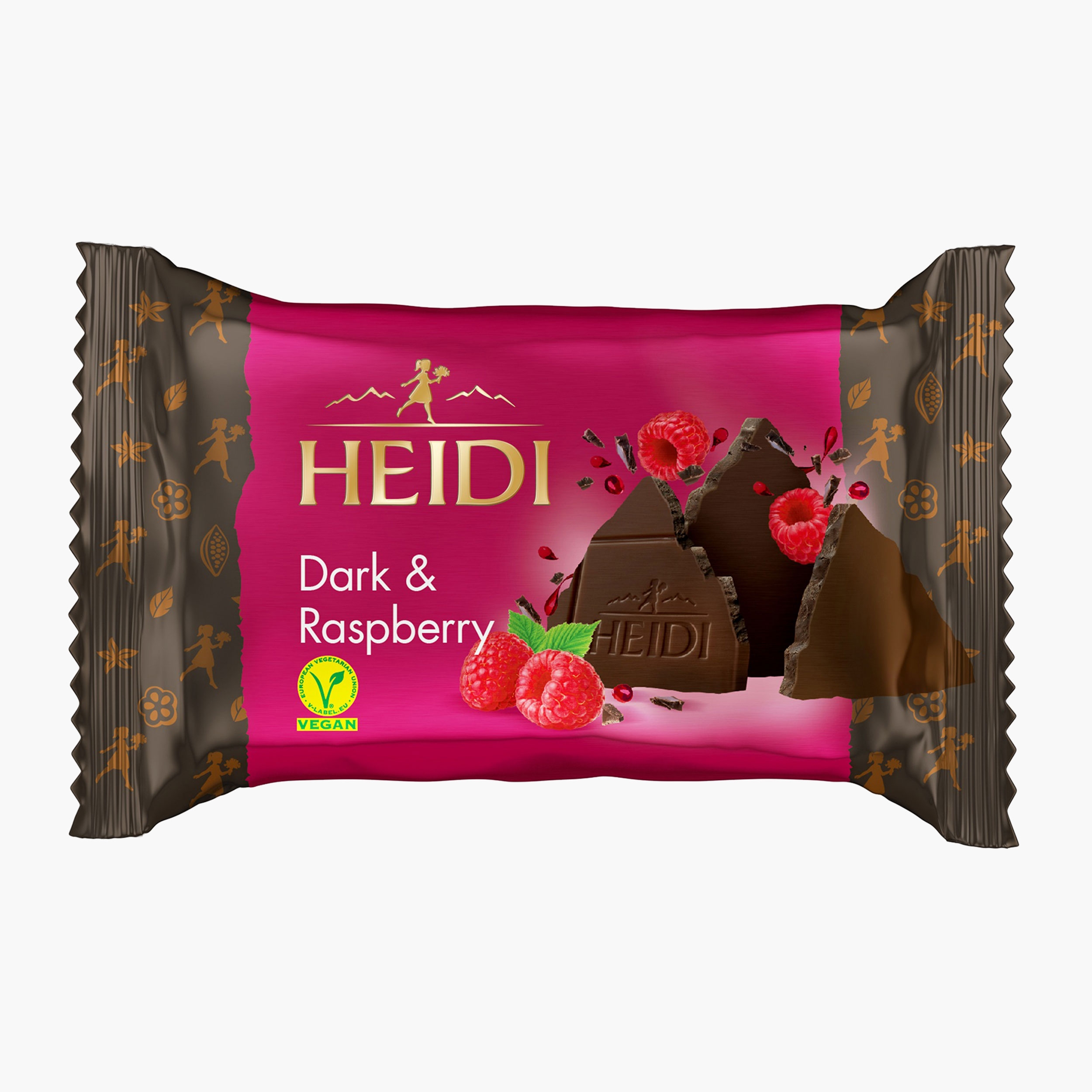 シナリー　W6、HS _CHOCOLATE_様 Ciocolată amăruie cu zmeură, 27g - Prospețime și varietate