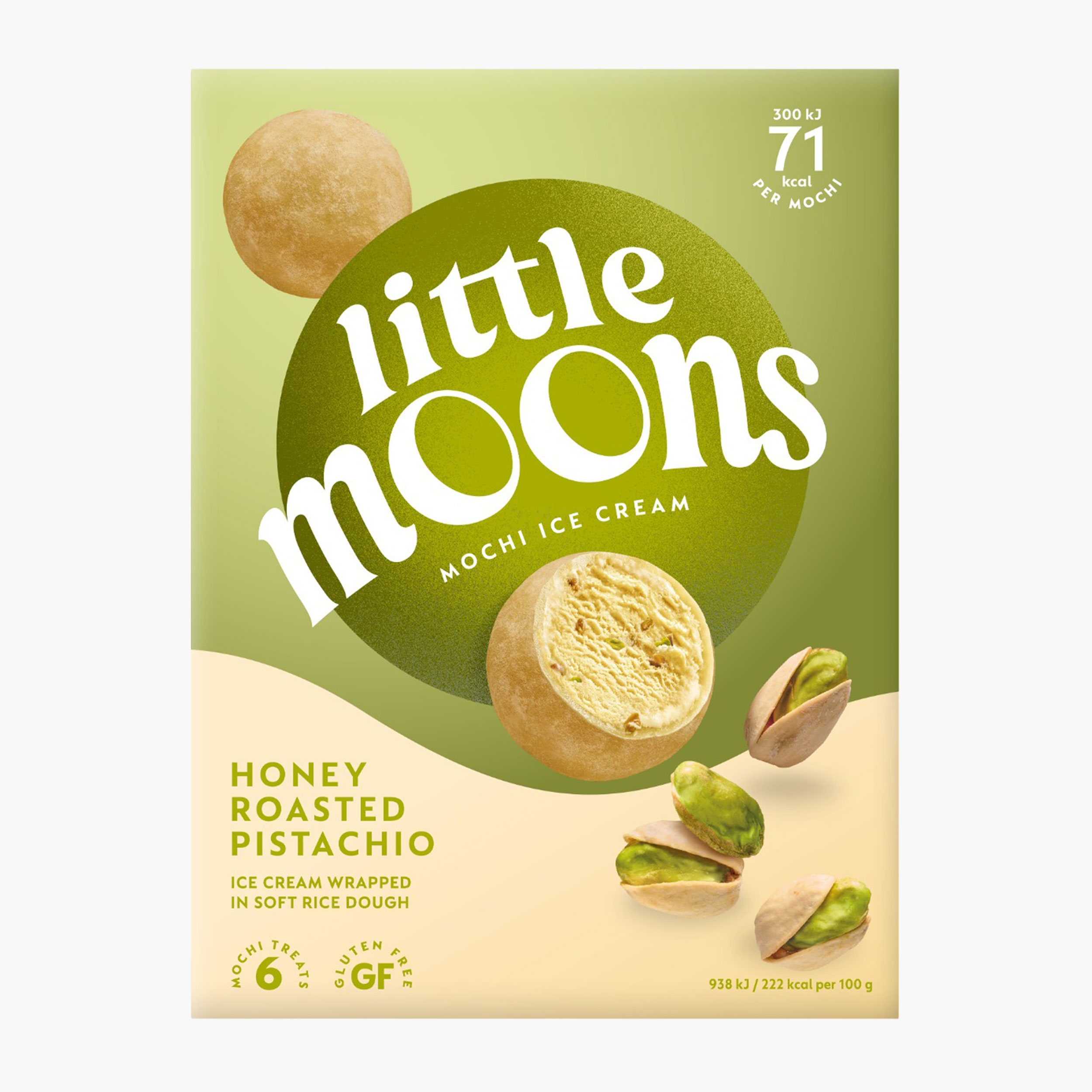 Mochi glace - desert japonez cu înghețată de vanilie 140g