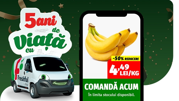 DOAR AZI: Banane, la preț special