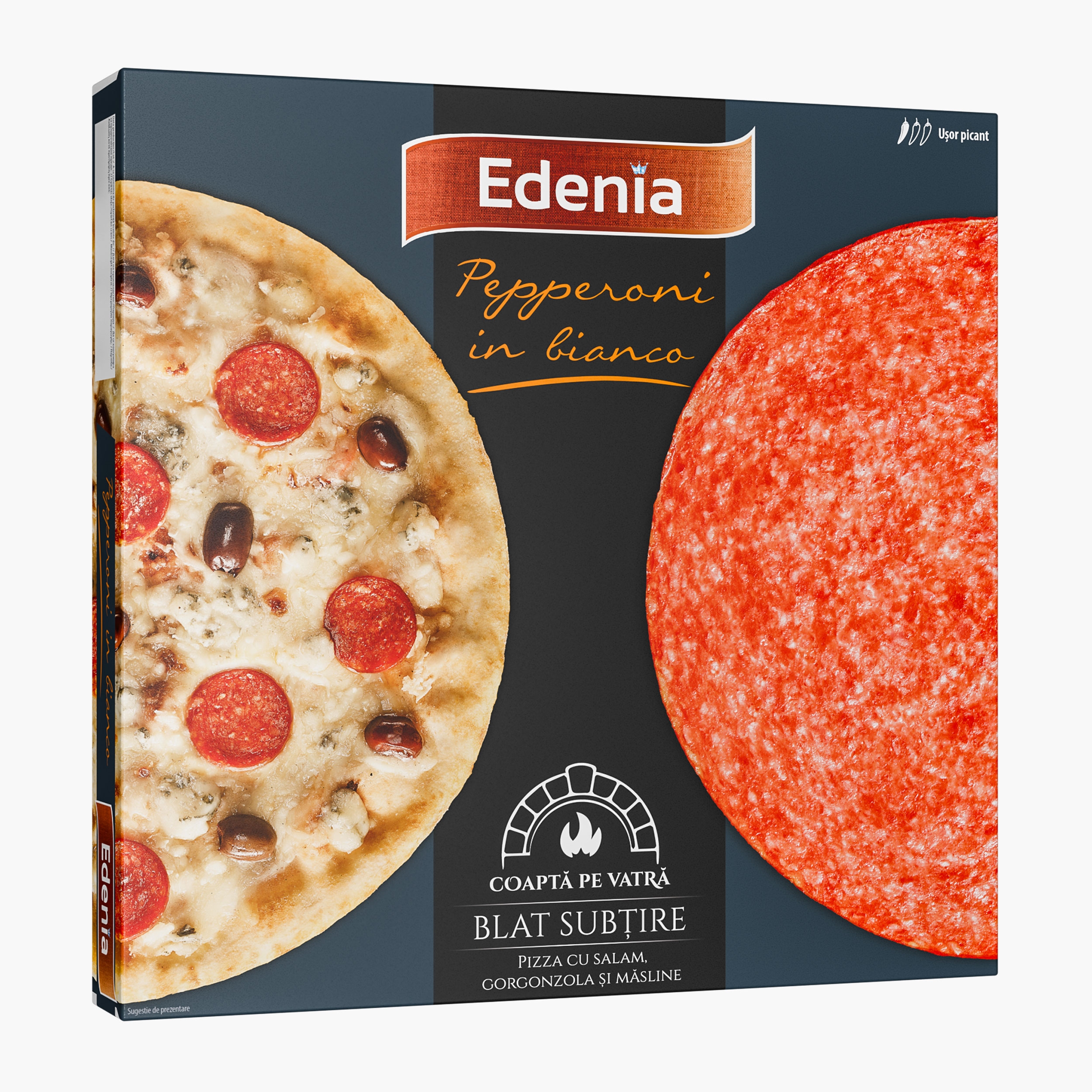 Pizza 'Nduja Salsicce 458g - Prospețime și varietate - Freshful.ro