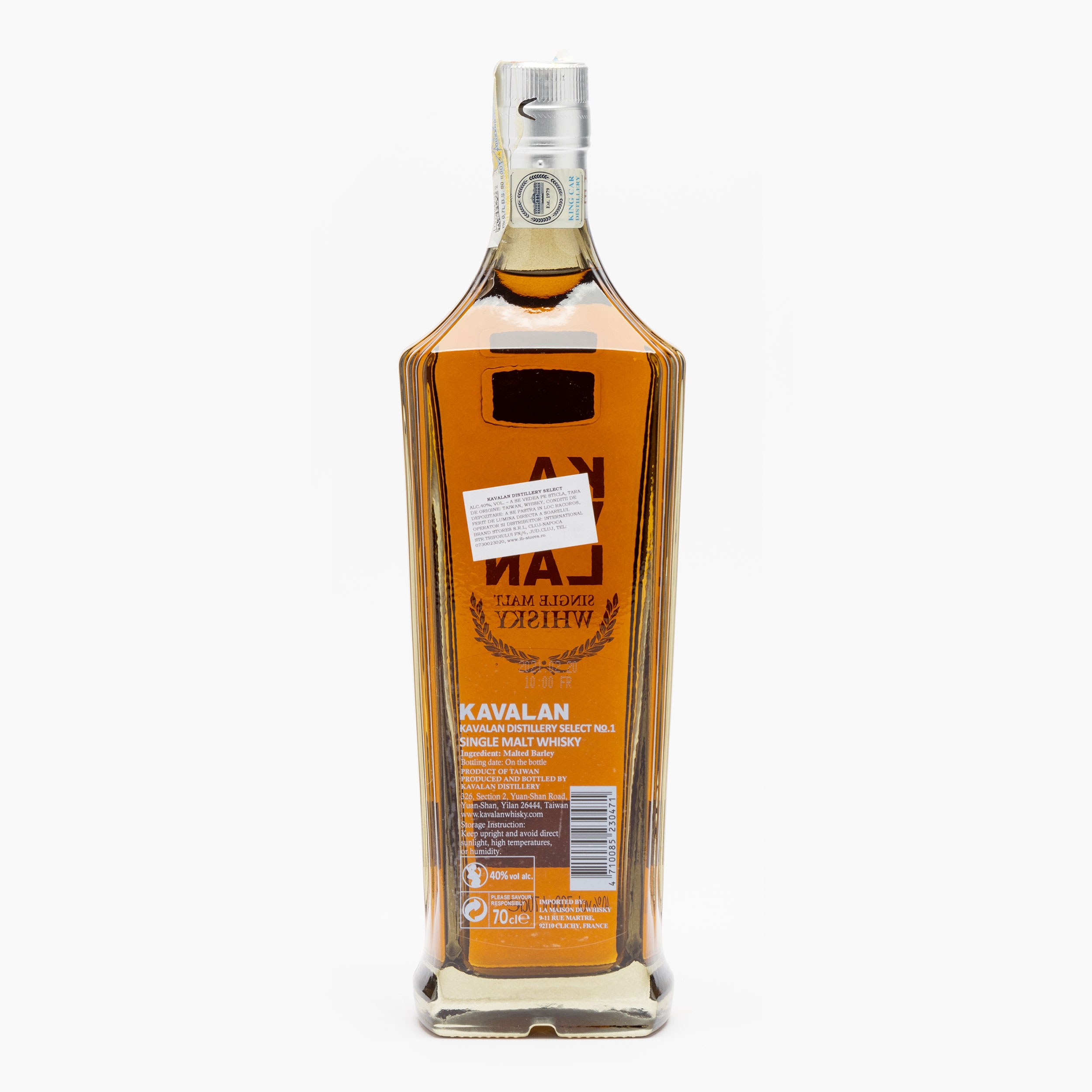 ◉Taku　KAVALAN 1000ml 40%alc Kavalan Classic Single Malt 40° - Rum Attitude
