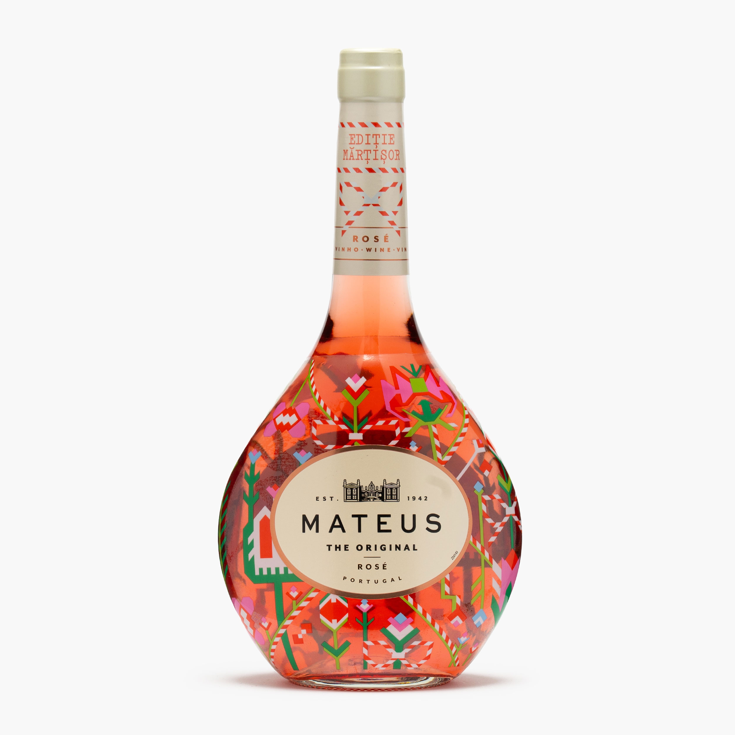 roseページ Vin petiant rose demisec, 11%, 187ml - Prospețime și varietate