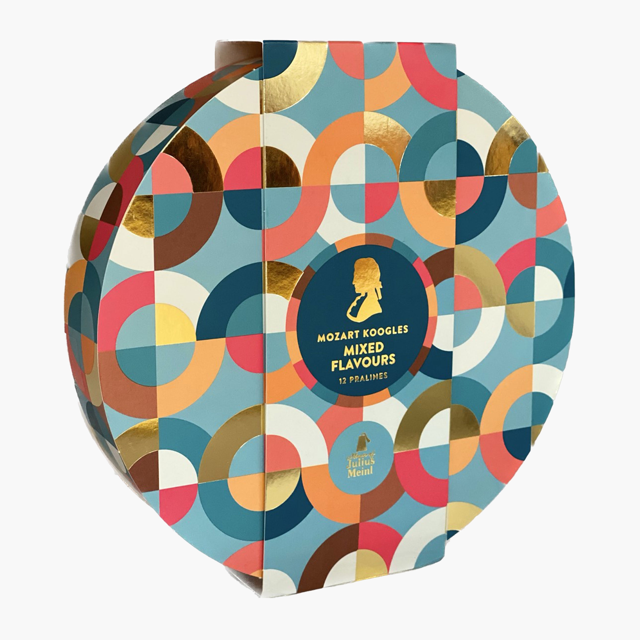 Praline Mixed Gift Box: Famous Nougat, Tender Orange, Date-Coffee