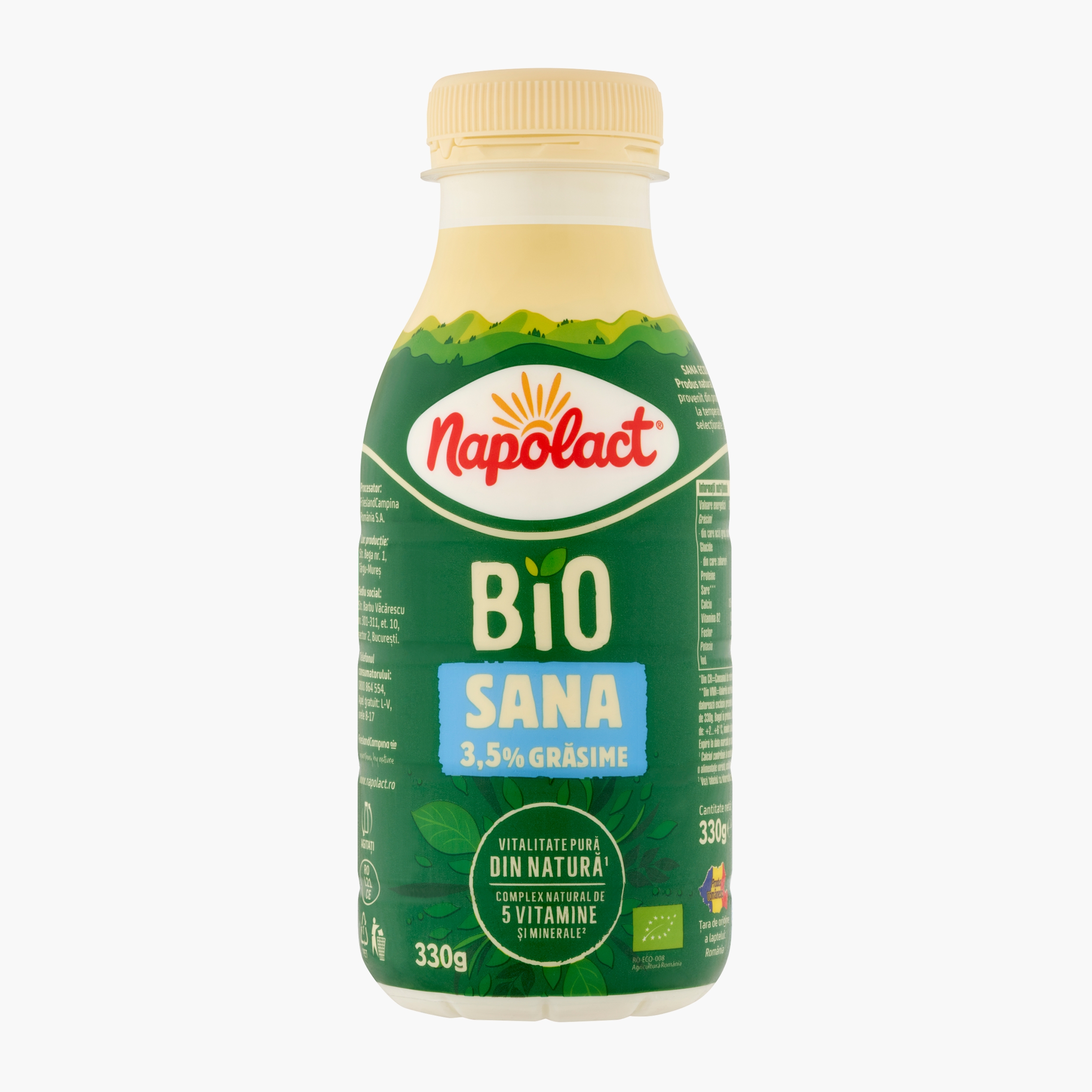 Sana eco 3.5% grăsime 330g - Prospețime și varietate - Freshful.ro