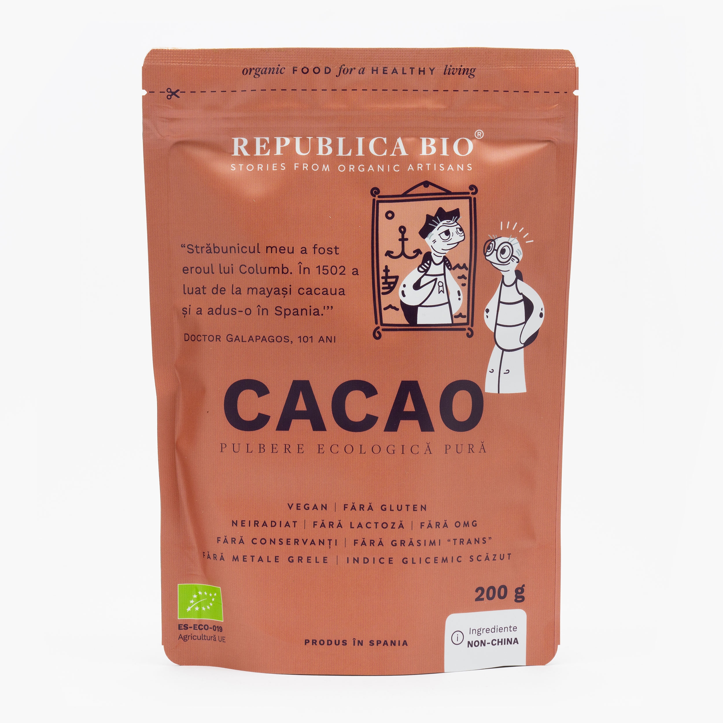 Bucățele de cacao eco 200g - Prospețime și varietate - Freshful.ro