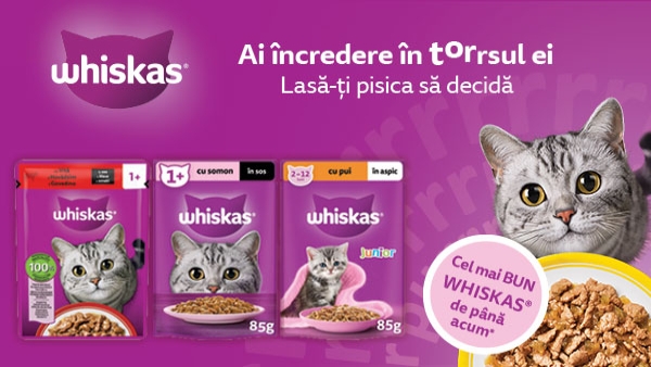 Ofertă specială: Whiskas