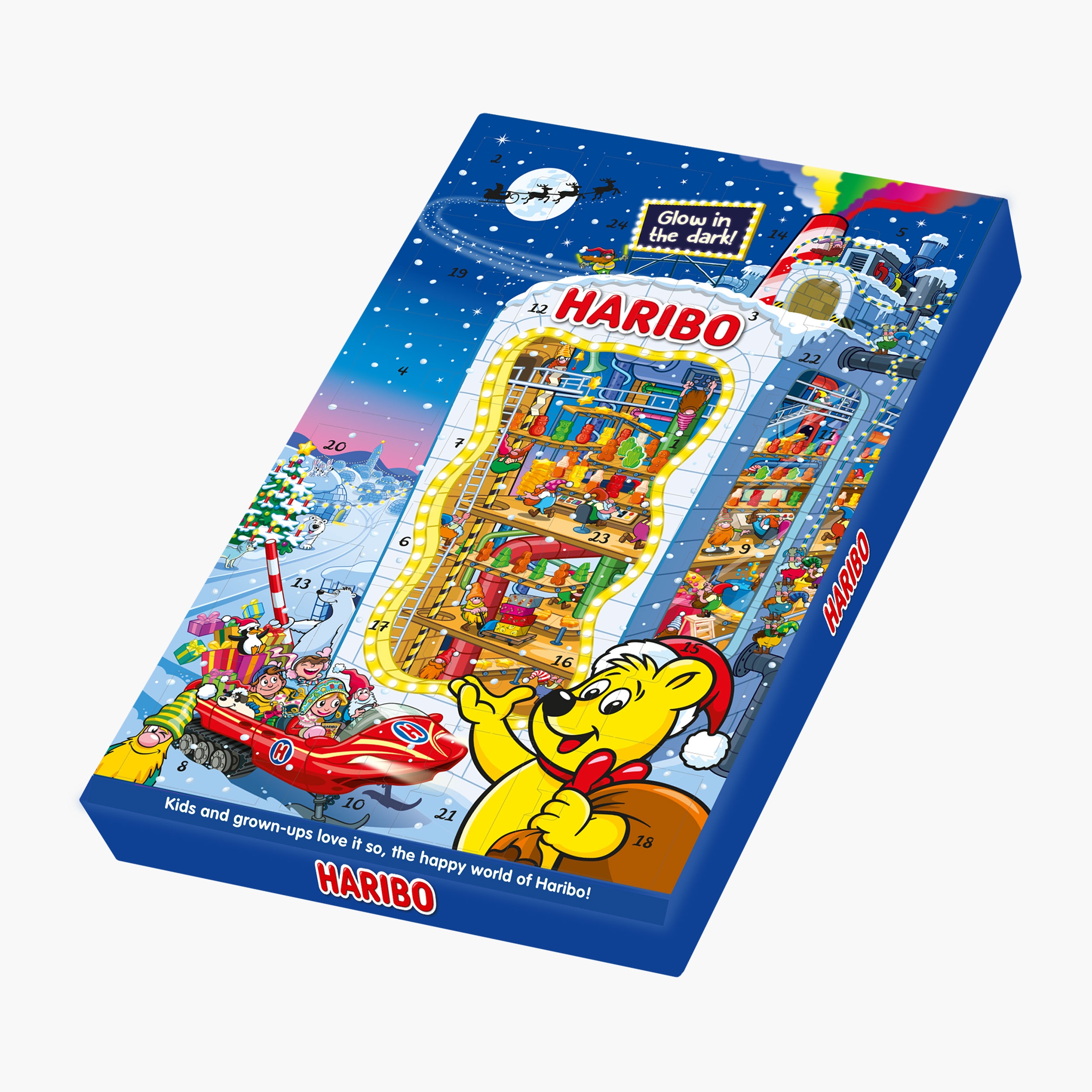Calendar Advent cu jeleuri, 300g - Prospețime și varietate