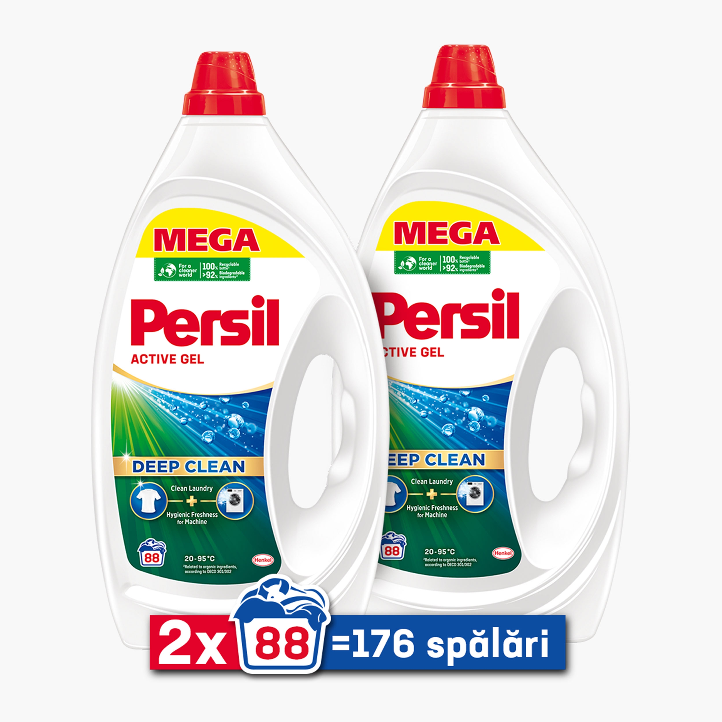 Detergent de rufe lichid Universal Active Gel, 100 spălări, 4.5l