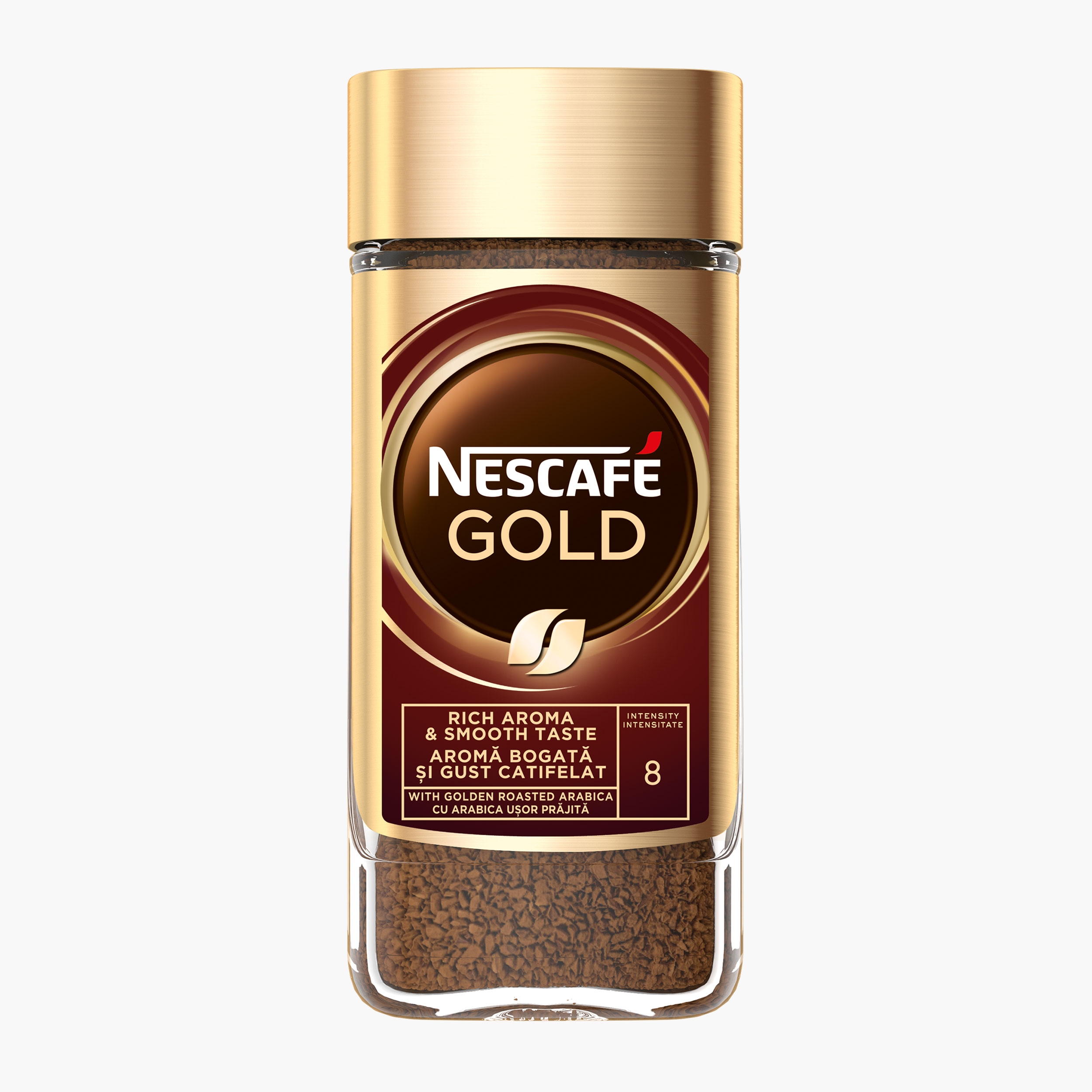 コーヒー Nescafe Gold Blend Gold 95g, cafea instant - Prospețime și varietate - Freshful.ro