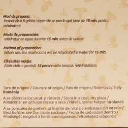 Mix de ciuperci de pădure uscate 30g