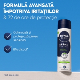 Deodorant antiperspirant spray Men Derma Control Sensitive, 150ml