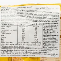 Rondele eco din orez cu banane, 7+ luni, 50g