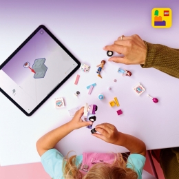 Mașină-unicorn pentru livrare de torturi, 42675 Friends, 67 piese, +4 ani