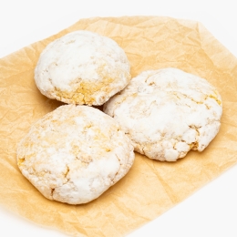 Biscuiți Amaretti cu aromă de portocale, fără gluten și lactoză 200g