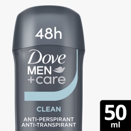 Antiperspirant stick pentru bărbați Men+Care Clean, 50ml
