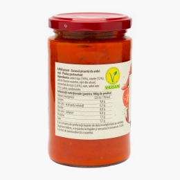Ajvar Picant - Zacuscă de ardei roșii 350g