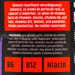Băutură izotonică cu aromă de portocale roșii Sportcap 0.75l