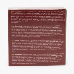 Pate campagne cu carne de mistreț și cerb 100g