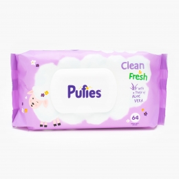 Șervețele umede pentru bebeluși Clean & Fresh 12x64 buc
