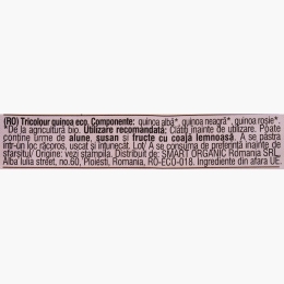 Quinoa ECO tricoloră (albă, neagră și roșie) 300g