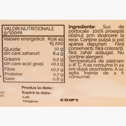 Suc proaspăt de portocale 1l
