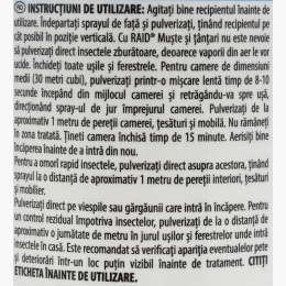 Spray împotriva muștelor și a țânțarilor 400ml