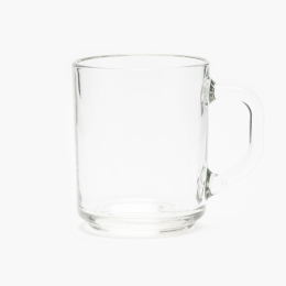 Cană sticlă transparentă 250ml