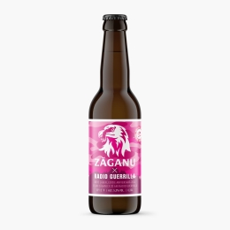Bere artizanală aniversară Lager X Guerilla, sticlă 330ml