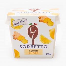 Sorbet lămâie și ghimbir 270g