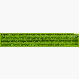 Burger vegan cu ciuperci si tofu, 4x80g