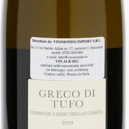 Vin alb sec Greco Di Tufo, 12.5%, 750ml