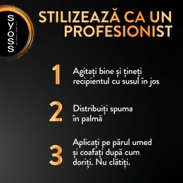 Spumă pentru păr Curl Control 2, 200 ml