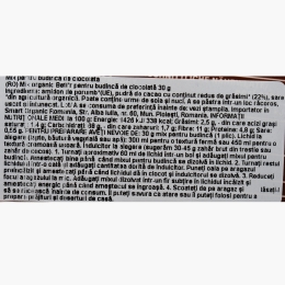 Mix eco pentru budincă de ciocolată, neîndulcit, fără gluten 30g