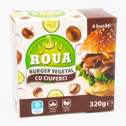  Burger vegetal cu ciuperci 320g