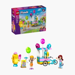 Stand cu înghețată și baloane, 42692 Friends, 107 piese, +6 ani