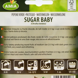 Semințe pepene verde Sugar Baby 2g