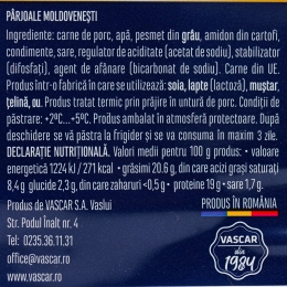 Pârjoale moldovenești 200g