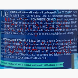 Apă minerală naturală  intens carbogazificată 1l