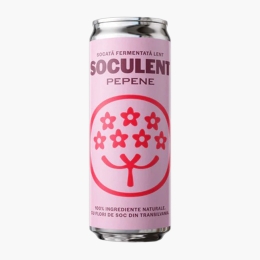 Socată fermentată lent cu pepene Soculent, doză 330ml